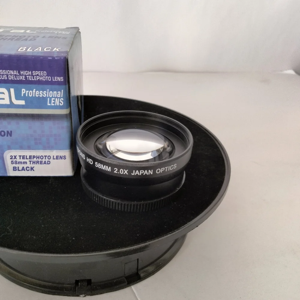 Digital Visions 2X Telephoto 58mm Thread VLC258B Lens Japan Optics Day Nite